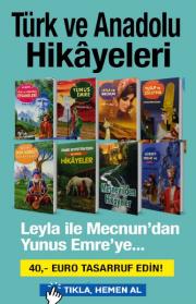 Türk ve Anadolu Hikayeleri (8 Kitap Birarada) Leyla ile Mecnun'dan Yunus Emre'ye!